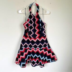 Parker Mini Halter Dress Leona